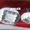 WYKRAWACZE DO LUKRU TORTY 4 szt ORNAMENT KWIAT KW