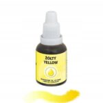 BARWNIK SPOŻYWCZY W PŁYNIE - ŻÓŁTY - 20ml