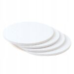 PODKŁAD POD TORT BIAŁY GRUBY 12mm - 30 cm Decora - obrazek 2