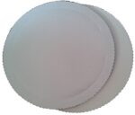 PODKŁAD POD TORT CIASTO - Tektura Falista - 18 cm Biały B - obrazek 2