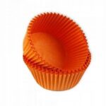 FOREMKI PAPILOTKI 50x30 mm pomarańczowe 100 szt - obrazek 2