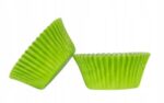 FOREMKI PAPILOTKI 50x25 mm zielony lemon 100 szt - obrazek 2