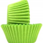 FOREMKI PAPILOTKI 50x25 mm zielony lemon 100 szt