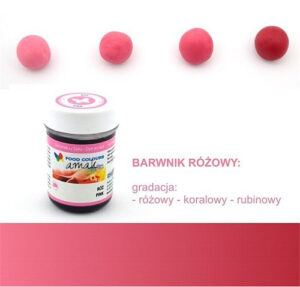 Barwnik Spożywczy W Żelu 35g - Różowy - obrazek 2