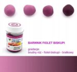 BARWNIK SPOŻYWCZY W ŻELU 35g - Fiolet Biskupi - obrazek 2