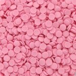 POSYPKA CUKROWA KONFETTI KÓŁECZKA różowe - 100g
