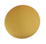 OKRĄGŁY ZŁOTY PODKŁAD POD TORT CIASTO - 30 cm