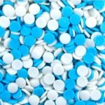 POSYPKA CUKROWA CONFETTI Niebiesko-białe - 20g - obrazek 2