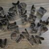 FOREMKI WYKRAWACZE LITERKI LITERY METALOWE - okr