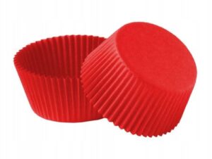 FOREMKI PAPILOTKI 50x30 mm czerwone 200 szt - obrazek 3