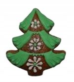 Foremka Metalowa Do Pierników Ciastek Choinka Jodła 6 x 5,5 cm cm C - obrazek 2