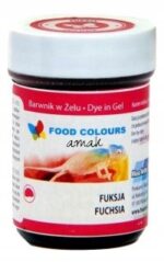 BARWNIK SPOŻYWCZY W ŻELU 35g - Ciemny Róż Fuksja - obrazek 3