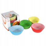 FOREMKI PAPILOTKI do muffinek 50x25 cm - kolorowe 200 szt - obrazek 4