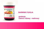 BARWNIK SPOŻYWCZY W ŻELU 35g - Ciemny Róż Fuksja - obrazek 2