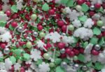 POSYPKA ŚWIĘTA MIX śnieżynki choinki perełki - 50g - obrazek 2