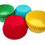 FOREMKI PAPILOTKI do muffinek 45x25 cm - kolorowe 200 szt