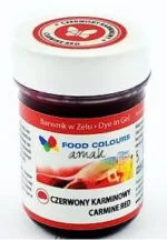 BARWNIK SPOŻYWCZY W ŻELU 35g - Czerwony Karminowy - obrazek 3