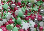 POSYPKA ŚWIĘTA MIX śnieżynki choinki perełki - 50g
