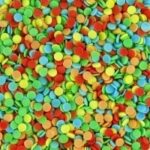POSYPKA CUKROWA KONFETTI kolorowe MINI - 50g - obrazek 2