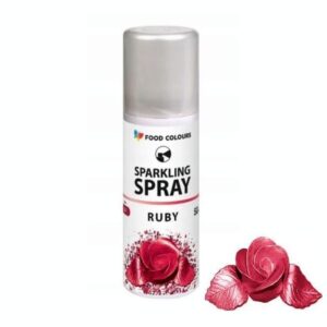 BARWNIK SPOŻYWCZY W SPRAYU - RUBINOWY - 50 ml