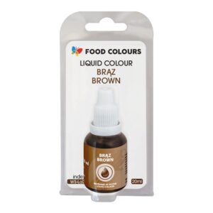 BARWNIK SPOŻYWCZY W PŁYNIE - BRĄZOWY - 20ml
