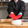 MASA CUKROWA LUKIER PLASTYCZNY - CZERWONA 1kg EMI