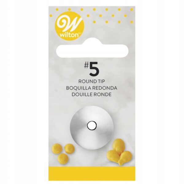Wilton TYLKA CUKIERNICZA DO PISANIA KROPEK nr 5