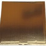 PODKŁAD POD TORT CIASTO - Tektura Falista - 25x25 cm Złoty T
