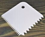 Aluminiowa Packa Skrobak Do Masy Ząbkowana Kwadrat - obrazek 3