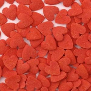POSYPKA CUKROWA - SERCA SERDUSZKA czerwone - 50g