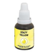 BARWNIK SPOŻYWCZY W PŁYNIE - ŻÓŁTY - 20ml - obrazek 2