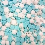POSYPKA CUKROWA GWIAZDKI BIAŁE NIEBIESKIE - 50g