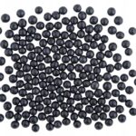 NABŁYSZCZANE PEREŁKI MIĘKKIE czarne - 25g