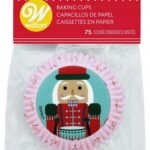 Wilton PAPIEROWE PAPILOTKI dziadek do orzechów 75