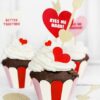 PAPILOTKI OWIJKI na muffinki Sweet Love 6 szt
