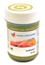 BARWNIK SPOŻYWCZY W ŻELU 35g - Zielony Oliwkowy - obrazek 2