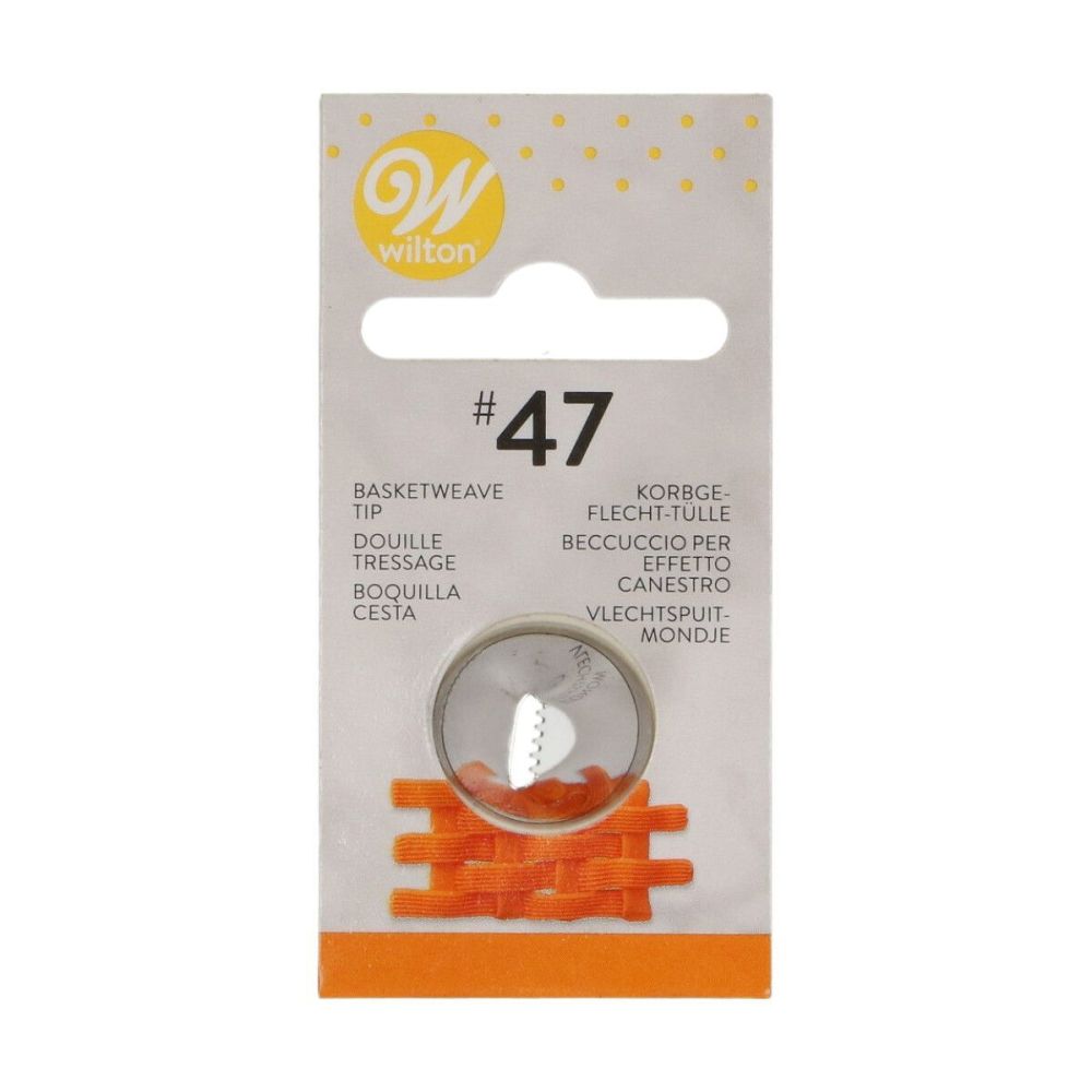 Wilton TYLKA CUKIERNICZA KOSZYK PLECIONKA nr 47