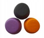 FOREMKI PAPILOTKI 50x30mm Halloween 3kolory 75szt - obrazek 2
