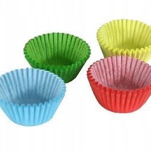 FOREMKI PAPILOTKI MINI 35x20 cm - kolorowe 200 szt