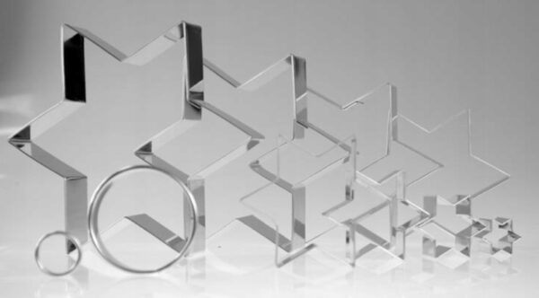 ZESTAW FOREMKI METALOWE CHOINKA Z CIASTEK 3D 10szt