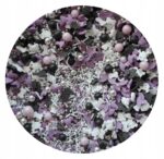 POSYPKA CUKROWA Halloween MIX fioletowo-czarny 50g