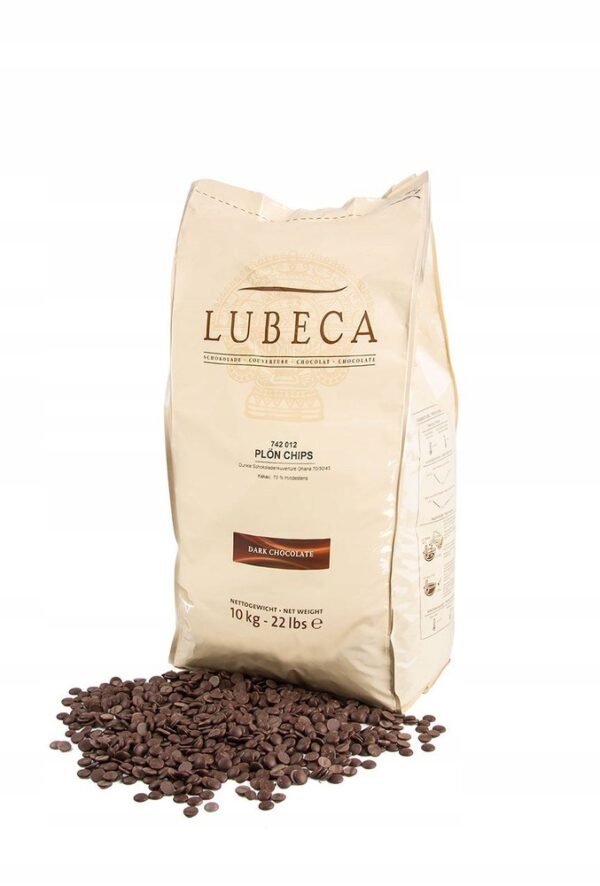 CZEKOLADA KUWERTURA gorzka 70% Lubeca 100g