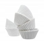 FOREMKI PAPILOTKI MINI 28x16 cm - białe 200 szt