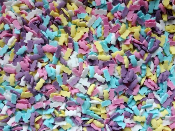 POSYPKA CUKROWA KONFETTI kolorowe cukierki - 50g