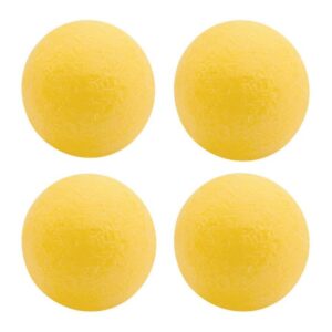 KULE CZEKOLADOWE DEKORACYJNE Pluton żółte 4 szt