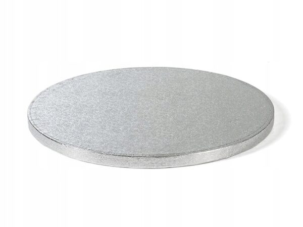 Podkład Pod Tort SREBRNY GRUBY 12mm 20 cm Modecor