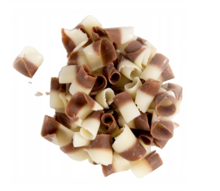 POSYPKA WIÓRKI CZEKOLADOWE Dwukolorowe Duo