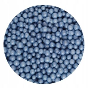 POSYPKA PEREŁKI CUKROWE niebieskie indygo 4mm 25g