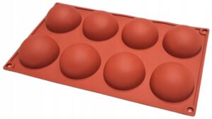 FORMA SILIKONOWA do czekolady kule półkule 5,8 cm