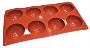 FORMA SILIKONOWA do czekolady kule półkule 5,8 cm - obrazek 2